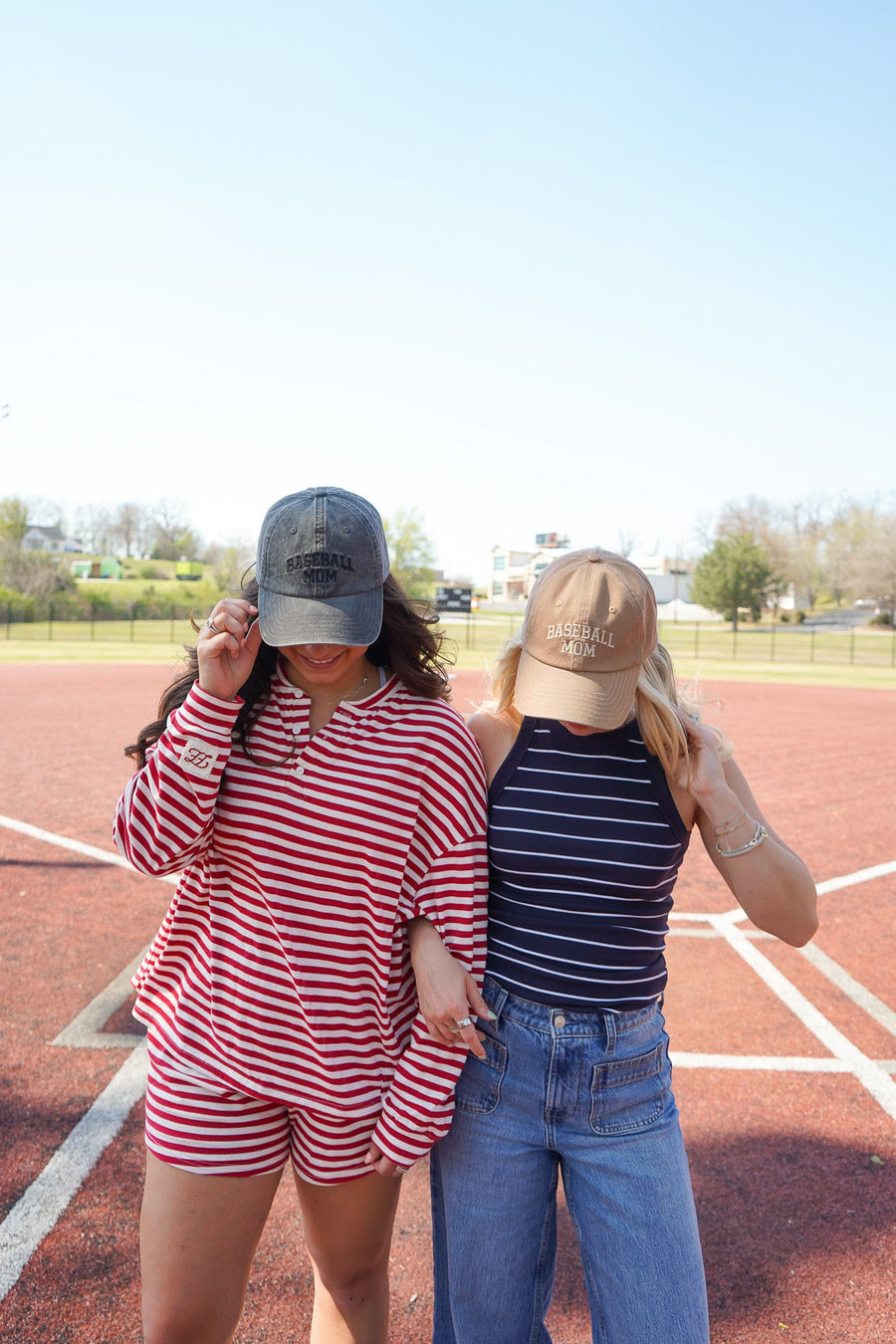 Baseball Mom - Dad Cap KenzKustomz