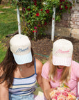 Mommin' - Striped Vintage Trucker Hat