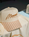 Mommin' - Striped Vintage Trucker Hat