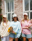 Mommin' - Striped Vintage Trucker Hat