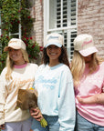 Mommin' - Striped Vintage Trucker Hat