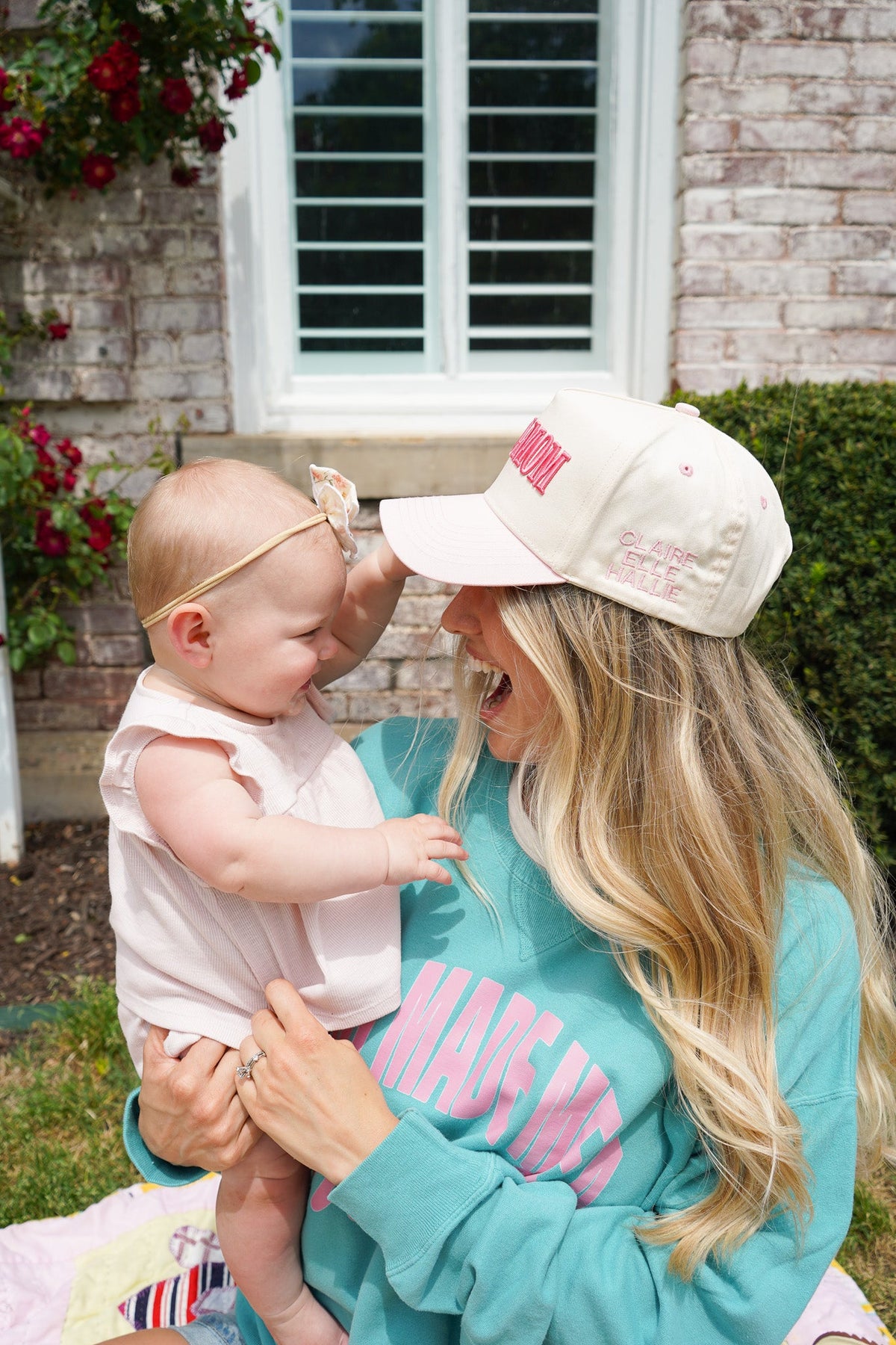 Personalized Mom Trucker Hat KenzKustomz