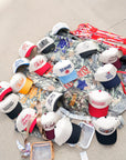 Gameday Tailgate Club - Red Vintage Trucker Hat KenzKustomz