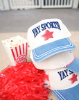 Yay Sports! - Denim Vintage Trucker Hat KenzKustomz