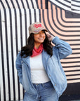 Hoop there it is - Tan Vintage Trucker Hat