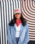 Hoop there it is - Tan Vintage Trucker Hat