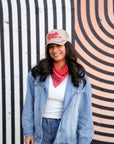 Hoop there it is - Tan Vintage Trucker Hat