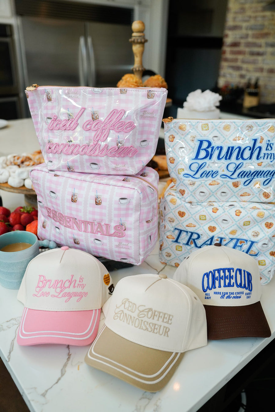 Coffee Club - Brown Vintage Trucker Hat KenzKustomz