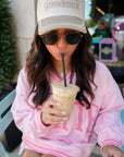 Iced Coffee Connoisseur - Tan Vintage Trucker Hat