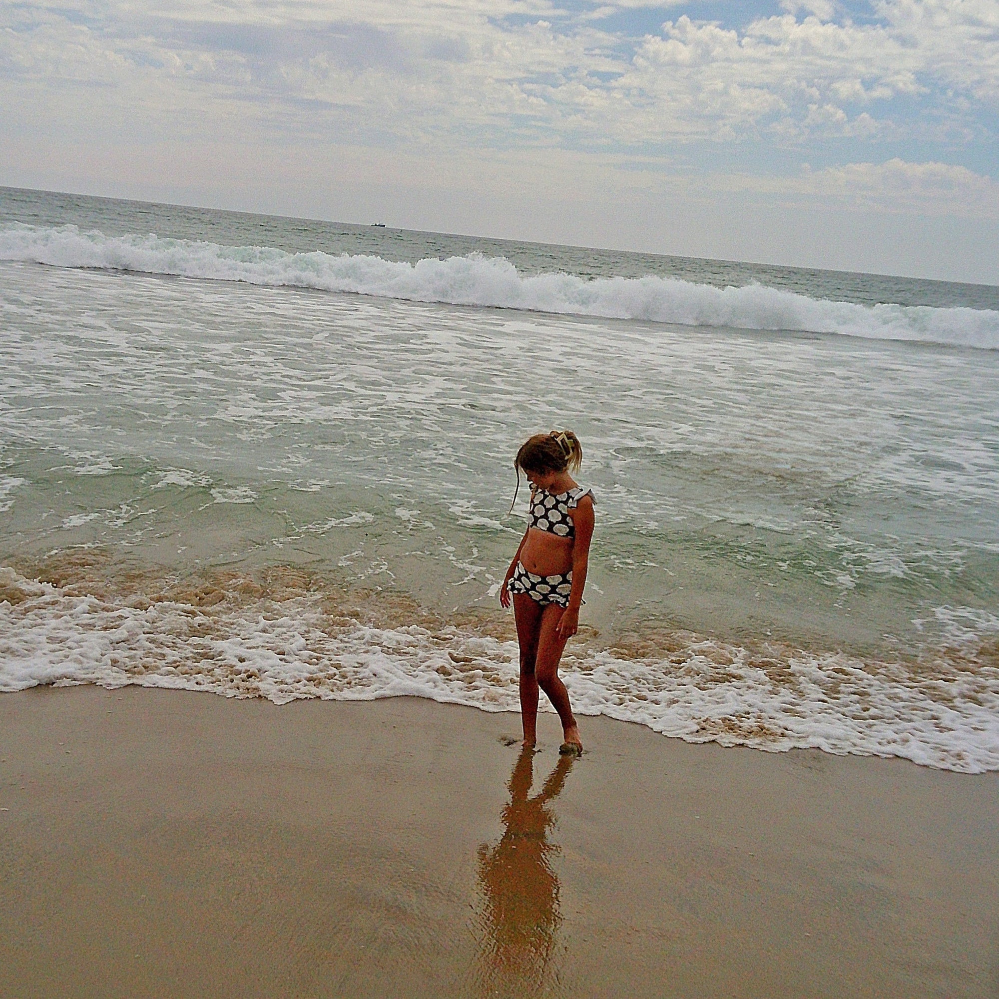 Girl's Two Piece Swimsuit | Seashells