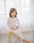 Ditsy Blue Floral | Two-Piece Pajama Set