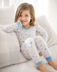Ditsy Blue Floral | Two-Piece Pajama Set