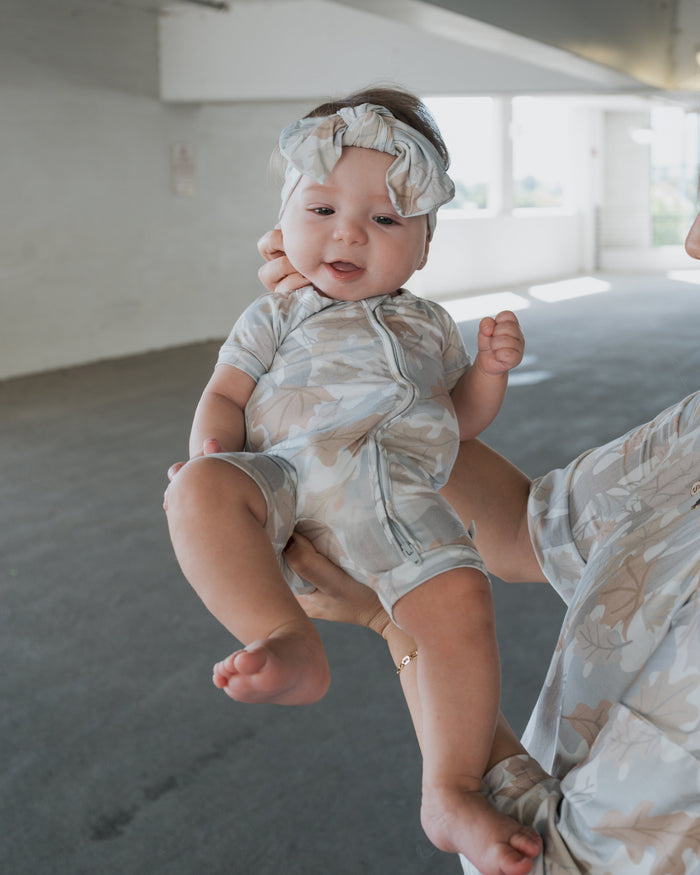 Shortie Bamboo Zip | Woodland forever french baby