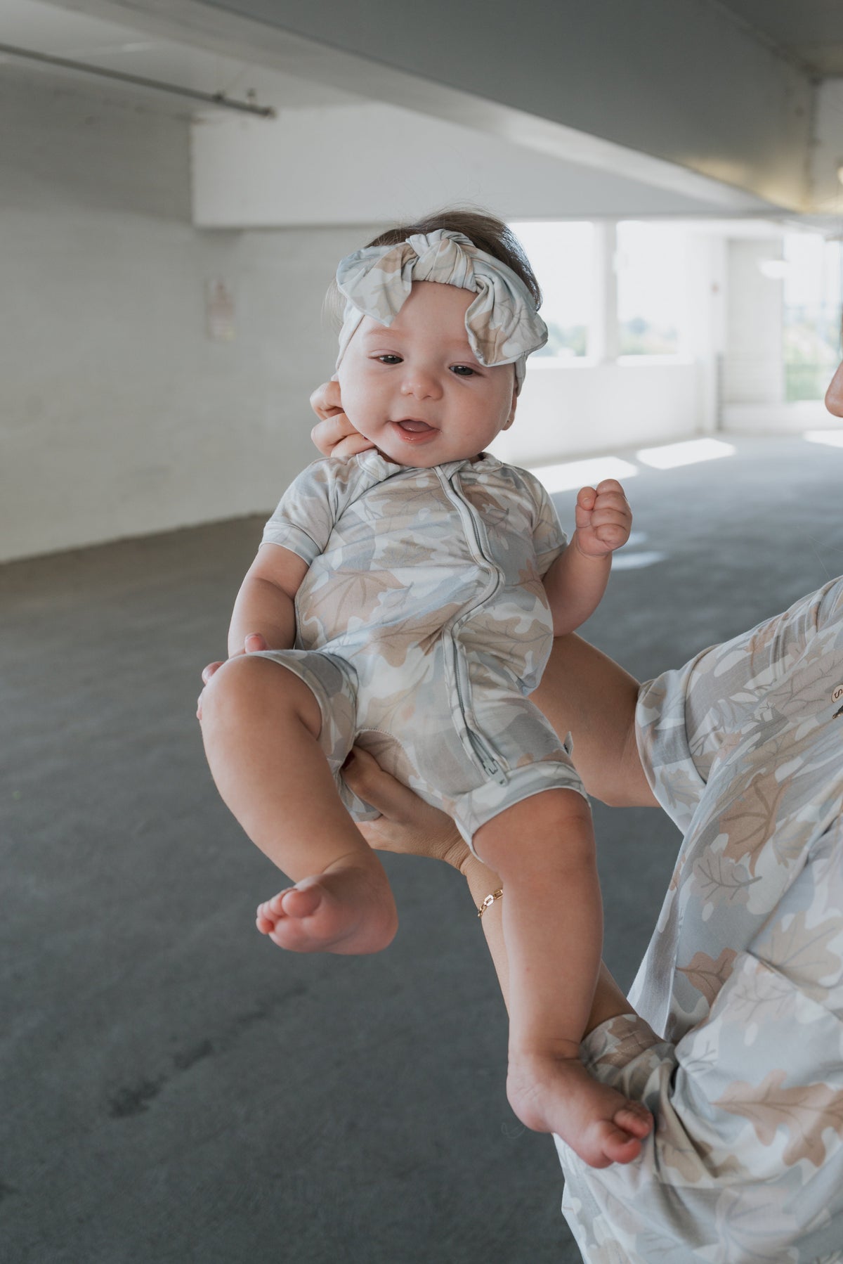 Shortie Bamboo Zip | Woodland forever french baby