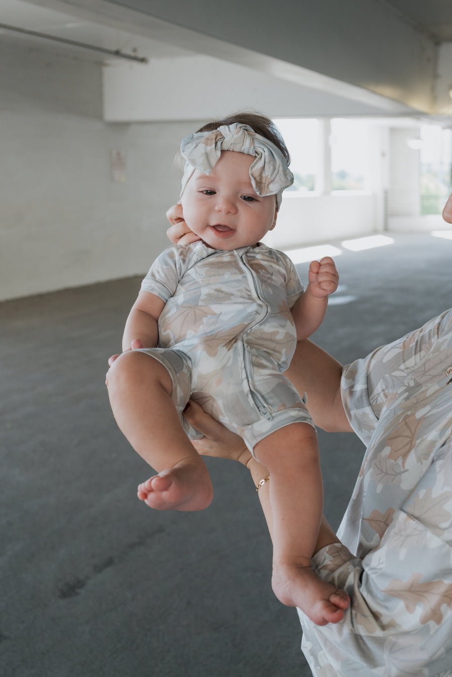 Shortie Bamboo Zip | Woodland forever french baby
