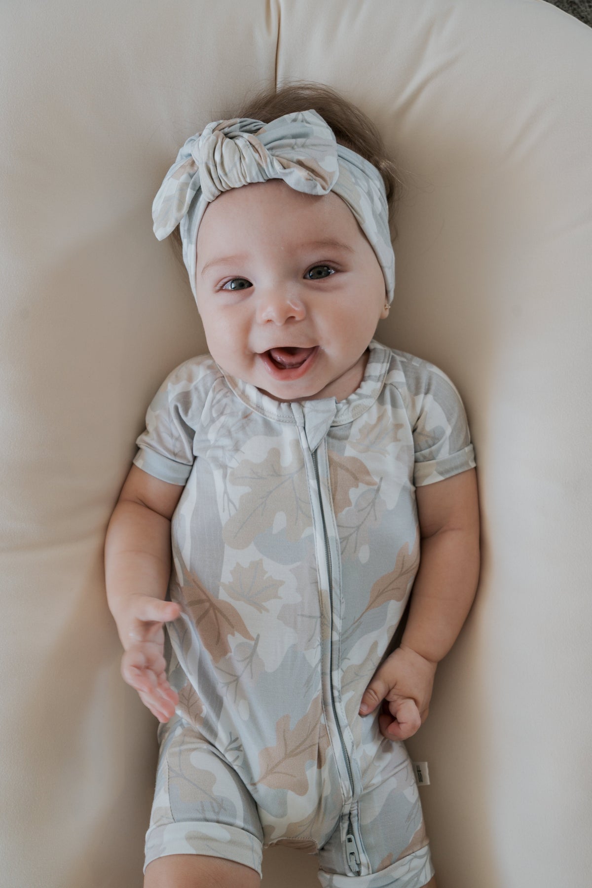 Shortie Bamboo Zip | Woodland forever french baby