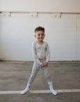 Bamboo Two Piece Pajamas | Woodland forever french baby