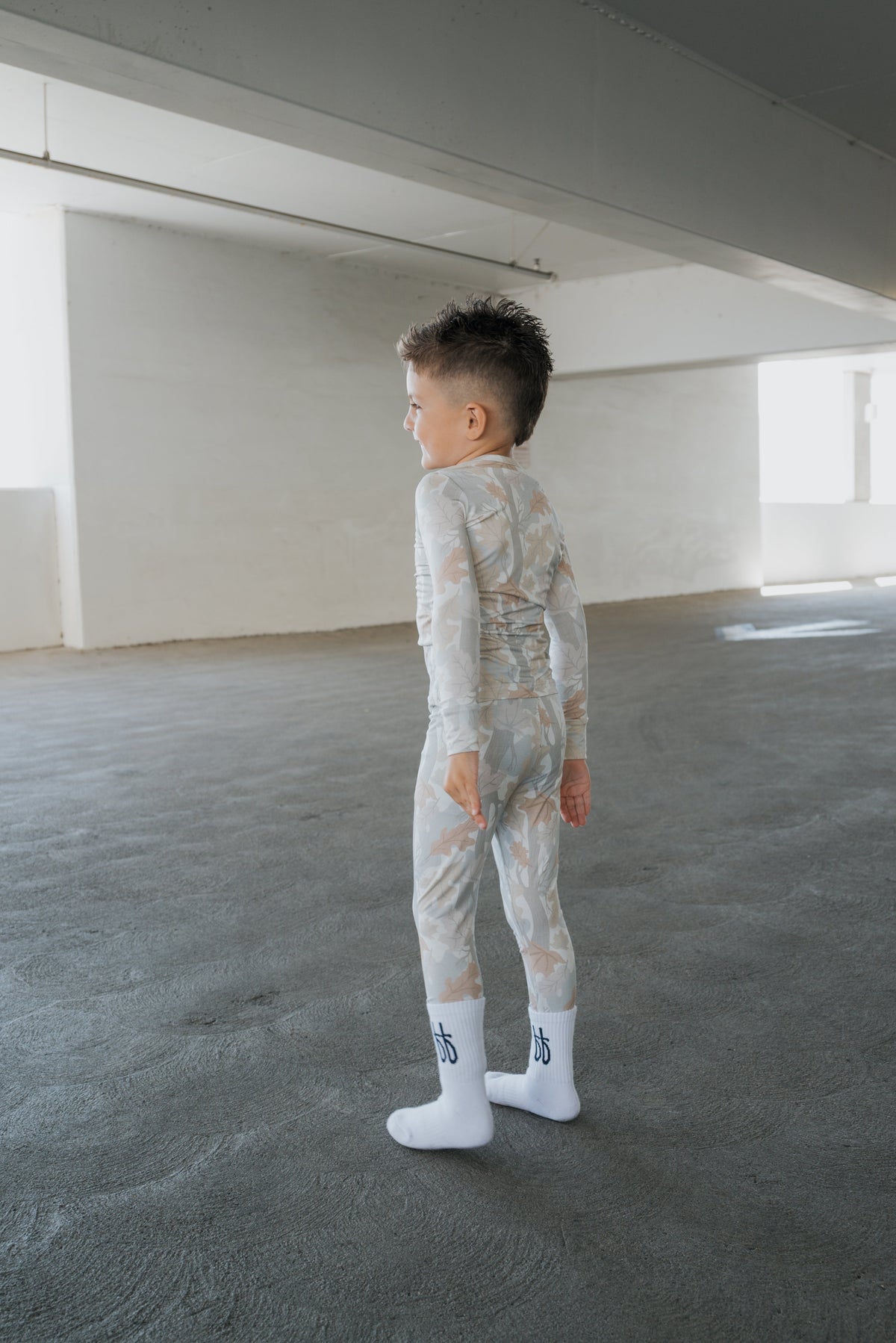 Bamboo Two Piece Pajamas | Woodland forever french baby