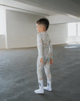 Bamboo Two Piece Pajamas | Woodland forever french baby