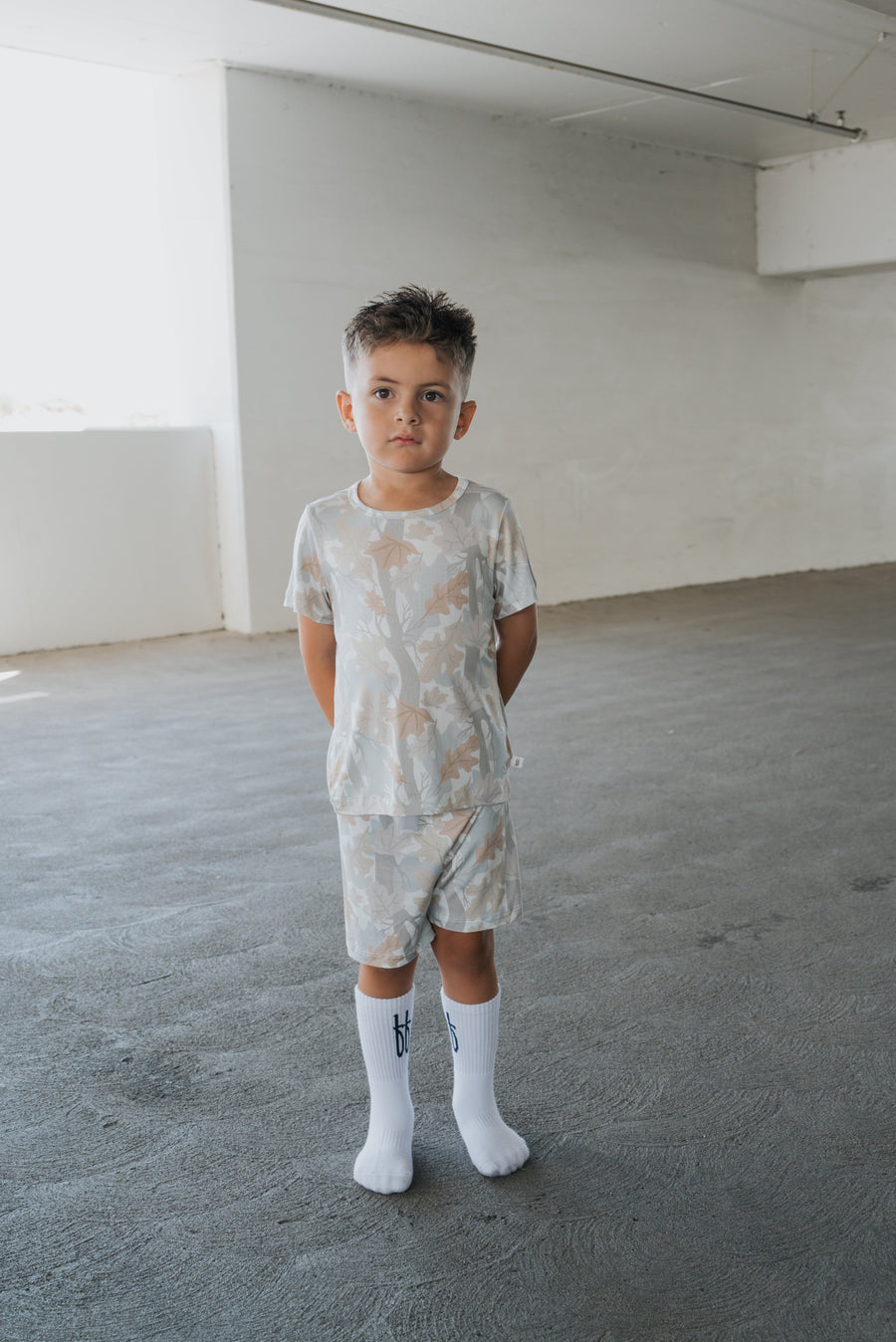 Bamboo Short Set | Woodland forever french baby