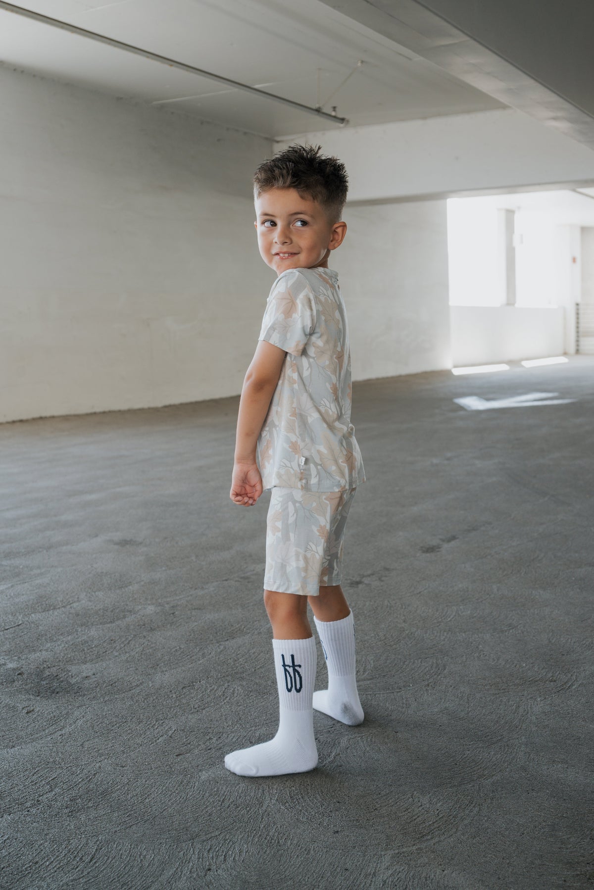 Bamboo Short Set | Woodland forever french baby