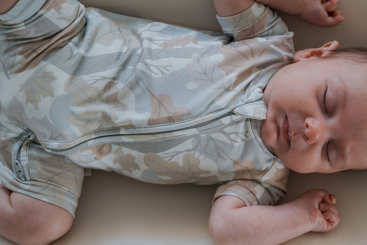Shortie Bamboo Zip | Woodland forever french baby