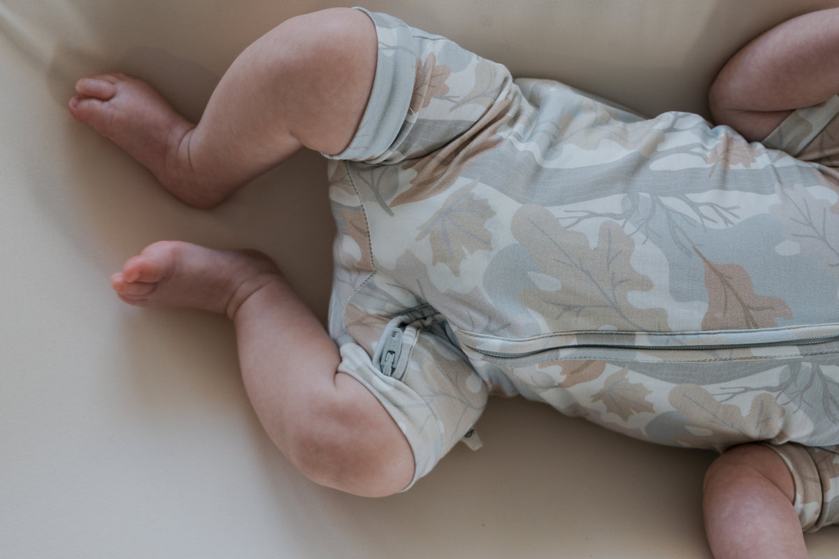 Shortie Bamboo Zip | Woodland forever french baby