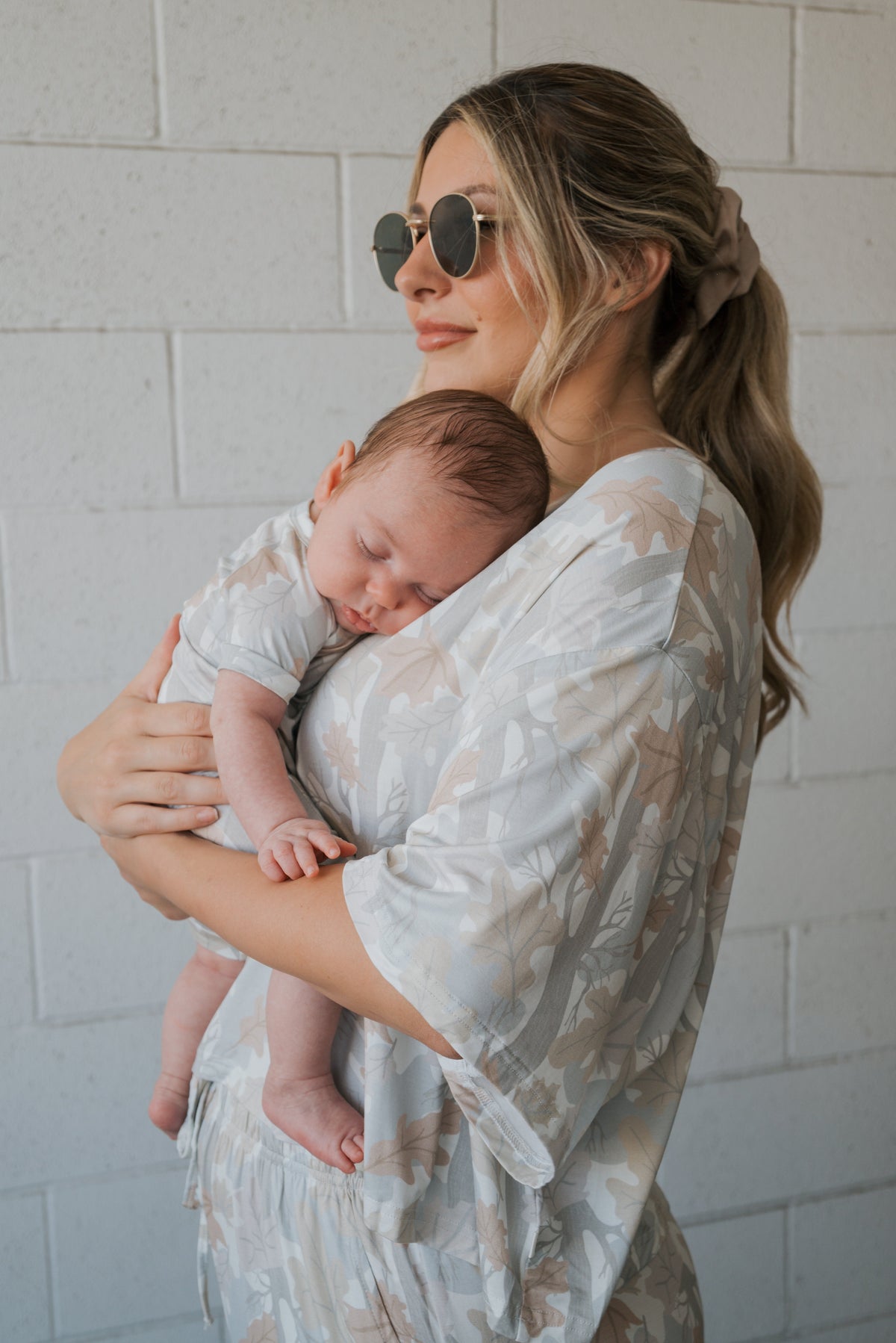 Women’s Boxy Crop Tee | Woodland forever french baby