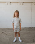 Girl's Bamboo Short Set | Woodland forever french baby