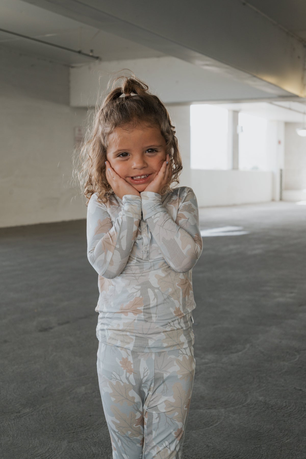 Bamboo Two Piece Pajamas | Woodland forever french baby