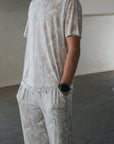 Men's Bamboo Short Sleeve Pajama | Woodland forever french baby