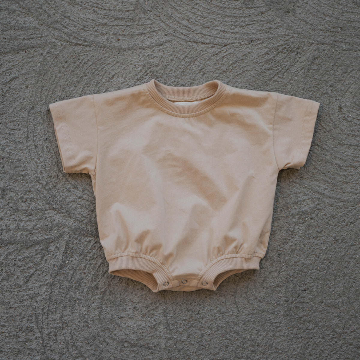 T-Shirt Romper | Toffee forever french baby