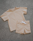 Child Short Set | Toffee forever french baby
