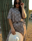 Women's Boxy Tee Lounge Set | Highland
