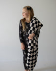 PRE-ORDER ships October 9th |Bamboo Two Piece Pajamas | Midnight Skelly forever french baby