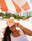 Ciao - Pink Canvas Trucker Hat