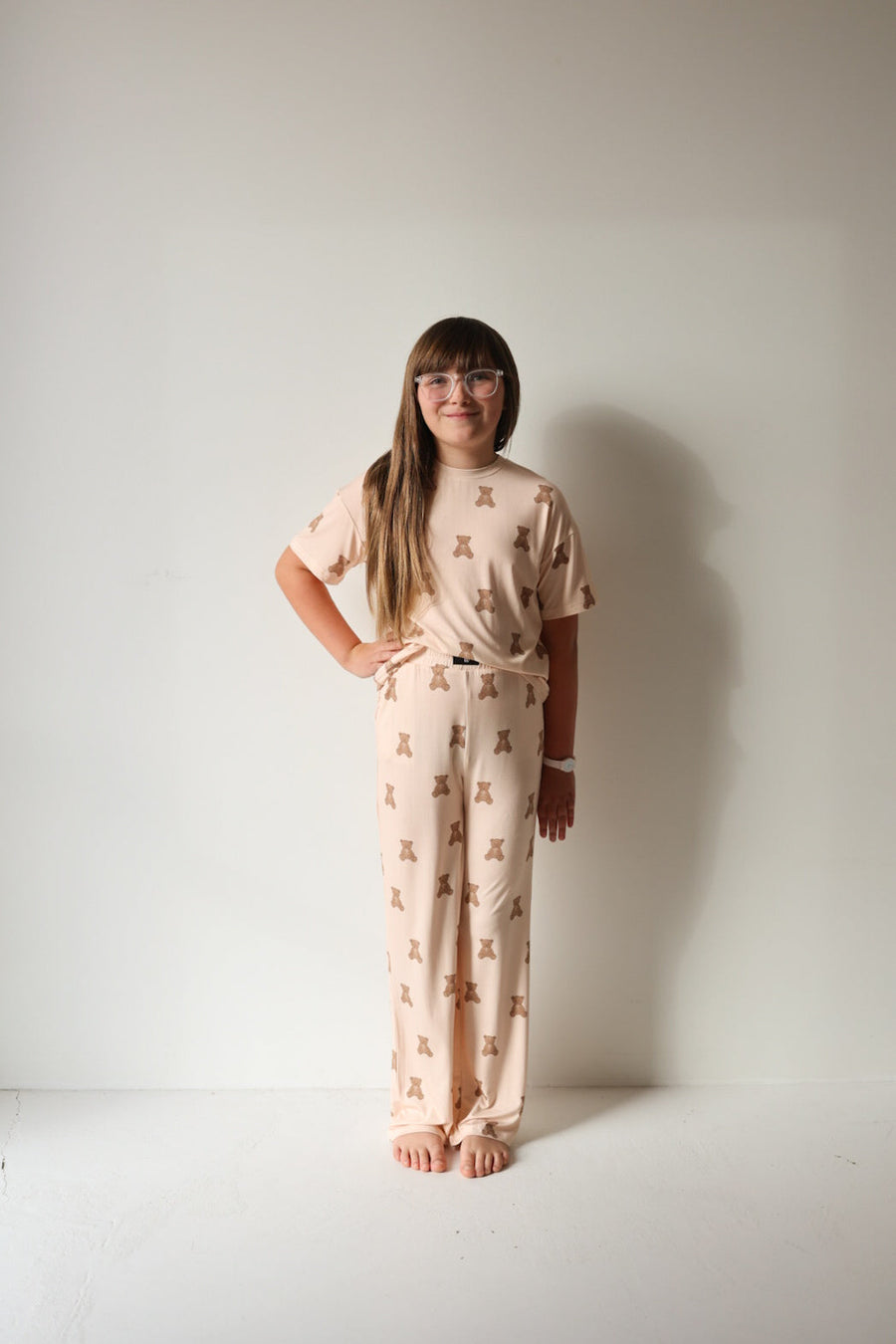 Child Boxy Tee Lounge Set | Lottie forever french baby