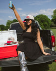 'Merican Mamacita - Leopard Vintage Trucker Hat