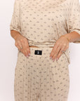 Women's Boxy Tee Lounge Set | Flora