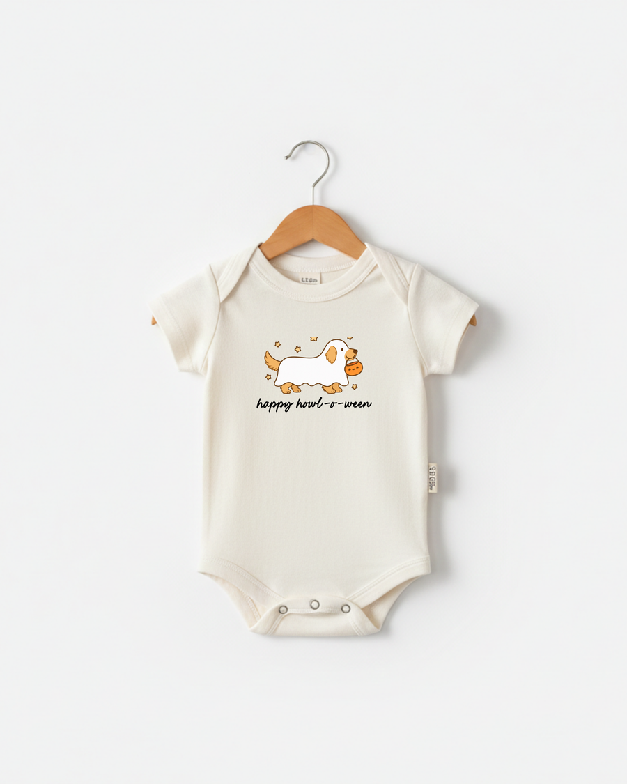 Happy Halloweenie Dog Onesie SBG Co.
