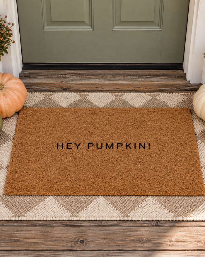 Hey, Pumpkin Doormat SBG Co.
