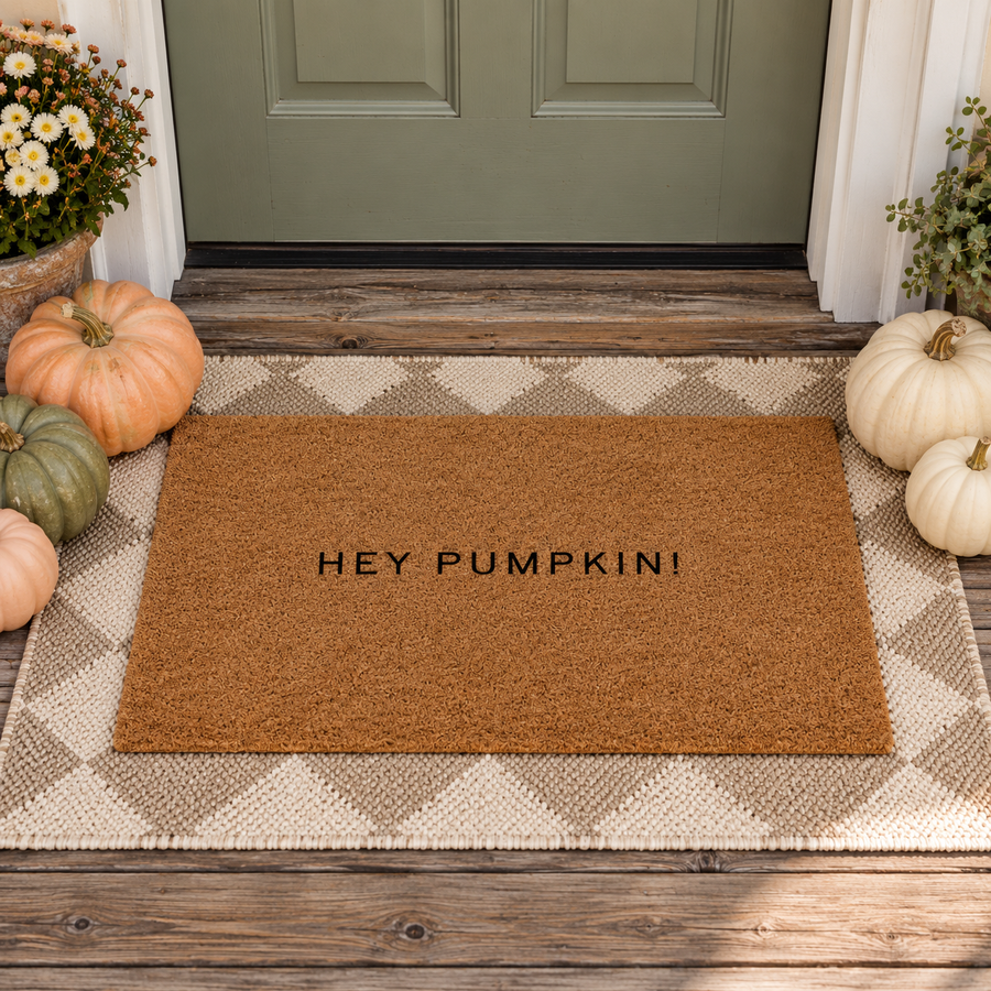 Hey, Pumpkin Doormat SBG Co.