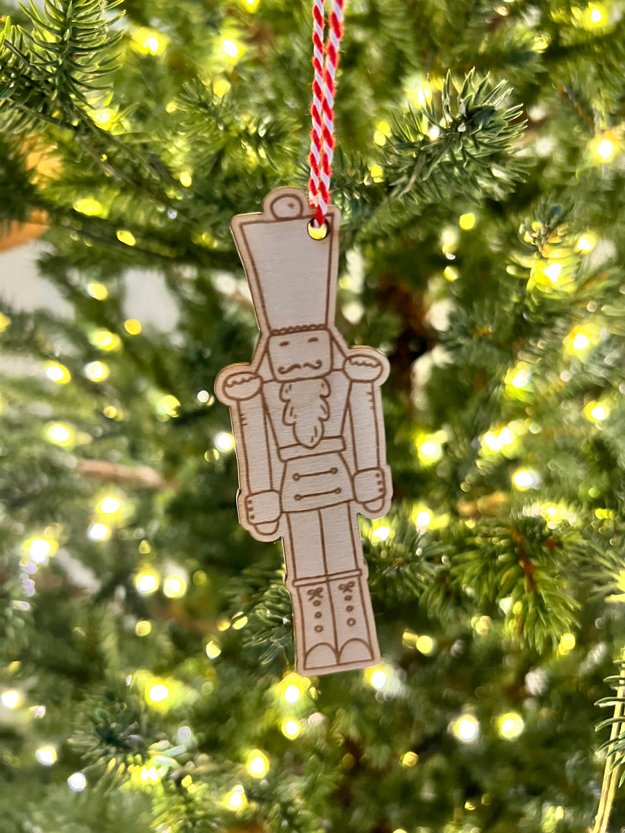 Nutcracker Ornament or Gift Tag - Doorbuster