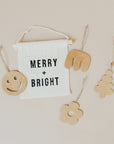 Christmas Tree Leather Ornament | Handmade & Sustainable