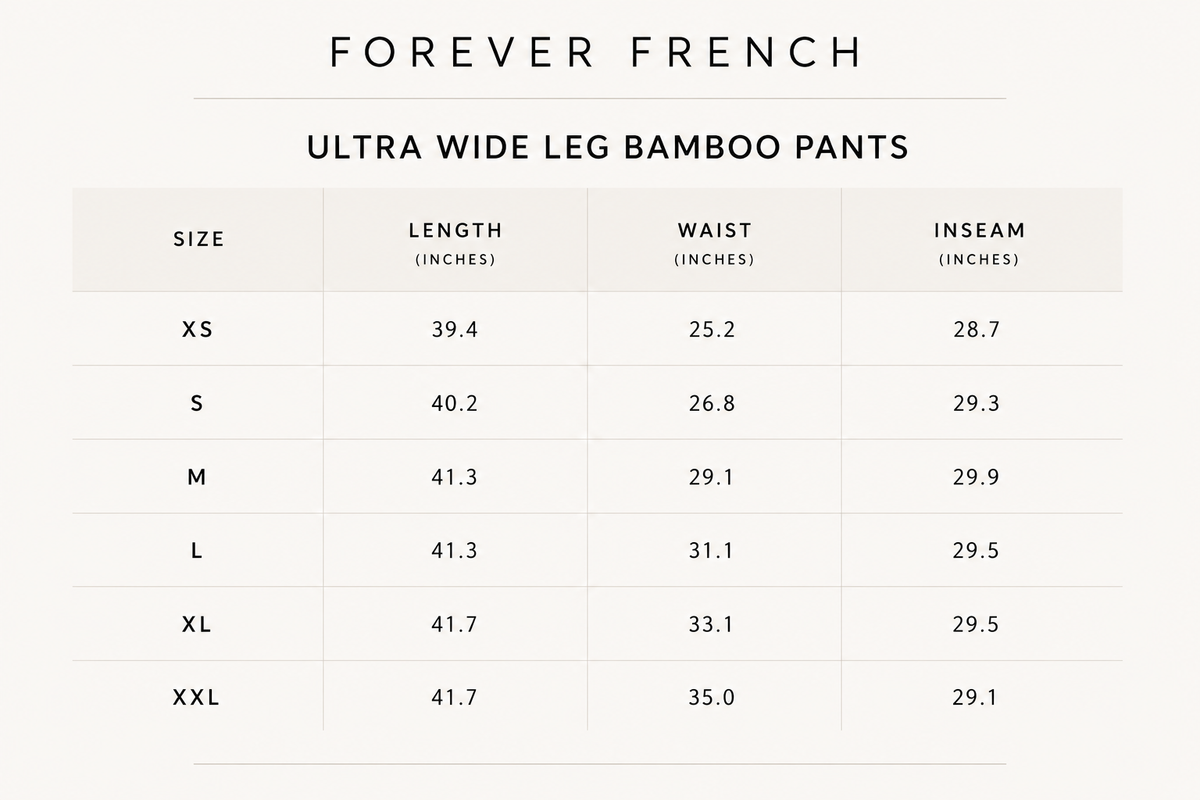 Women's Bamboo Wide Leg Pants | Cherry Red forever french baby