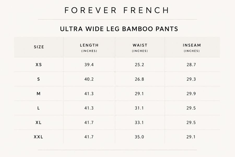 Women's Bamboo Wide Leg Pants | Cherry Red forever french baby