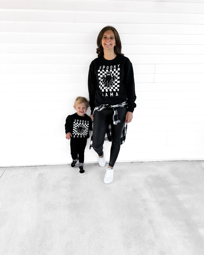 Spooky Mama Pullover Saved by Grace Co.