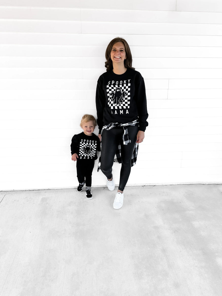 Spooky Mama Pullover Saved by Grace Co.
