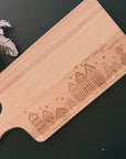 Gingerbread Town - Customizable Serving/Charcuterie Board