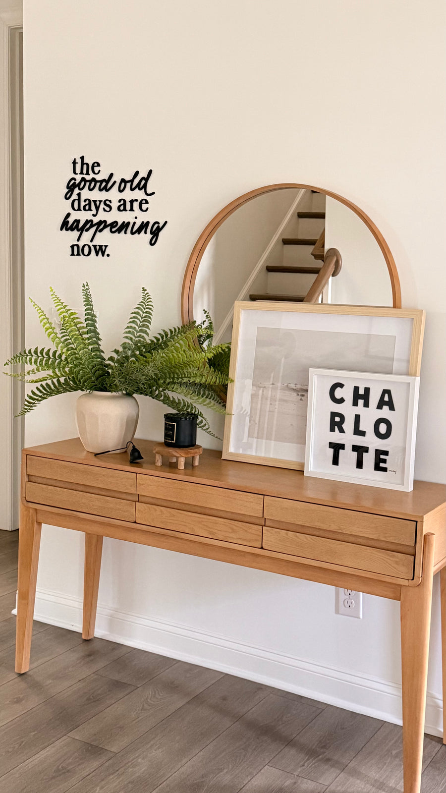 The Good Old Days Are Happening Now Custom Made Sign SBG Co.